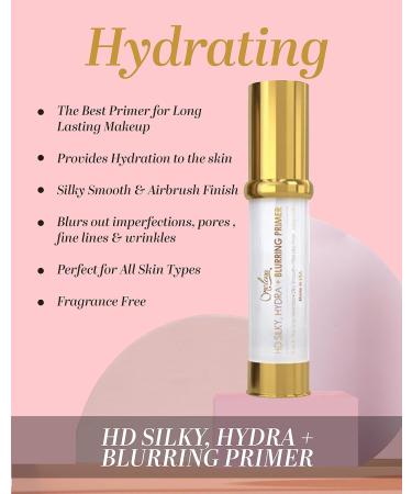 OMOLEWA HD Silky Hydra + Blurring Hydrating Primer - Flawless Skin Prep for Long-Lasting Makeup | International Shipping Available - Buy Online on GoSupps.com