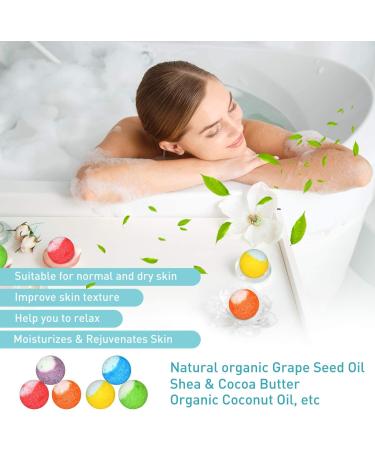 30 Pcs Natural Organic Mini Bath Bomb Gift Set - Handmade with Rich Fizz - Perfect Birthday or Mother's Day Gift for Kids, Women, and Men - Buy Online on GoSupps.com