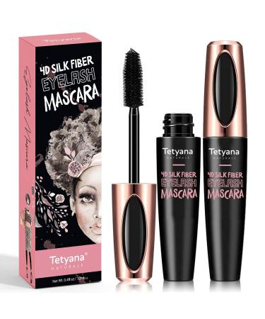 4D Silk Fiber Lash Mascara - Waterproof, Hypoallergenic Formula for Luxuriously Long, Thick, Voluminous and Dramatic Eyelashes - 0.33 Fl Oz - Buy Online on GoSupps.com