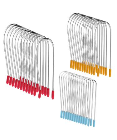 Hot Curler Clips Replacement Kit 40 Pieces Hot Roller Clips for Electric Rollers Travel Hot Roller Securing Pins Fits 1 1" "Size Hair Hot Rollers with Storage Box (16 PCS 1 12 PCS 1" 12 PCS ") 40 pcs of 1 1" "