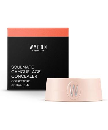 WYCON Cosmetics SOULMATE CAMOUFLAGE Corrector Liquid Covering Medium-High Coverage Antioxidant Enriched with Vitamin E and Natural Oils - 14 Correcting Orange - Buy Online on GoSupps.com