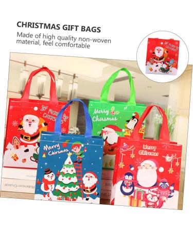 Alipis 12pcs Christmas Bag Bags Medium Size Candy Bag Christmas Candy Pouch Non-woven Bags - Buy Online on GoSupps.com
