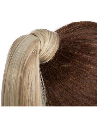 Buy Sandy Blonde Clip-In Ponytail Hair Extension - Realistic Pferdeschwanz Braid Hair Piece (58.5cm) - Buy Online on GoSupps.com