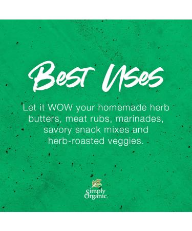 Simply Organic Basil 0.54 oz - Premium Culinary Herb for Flavorful Dishes - Buy Online on GoSupps.com