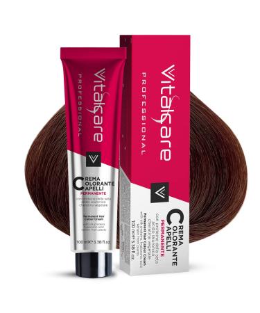 SODICO srl Vitalcare Professional permanent hair dye hair color with silk protein no 632 dark blonde beige 100 ml