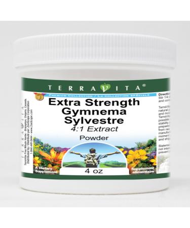 Extra Strength Gymnema Sylvestre 4:1 Extract Powder (4 oz ZIN: 512959) - 3 Pack