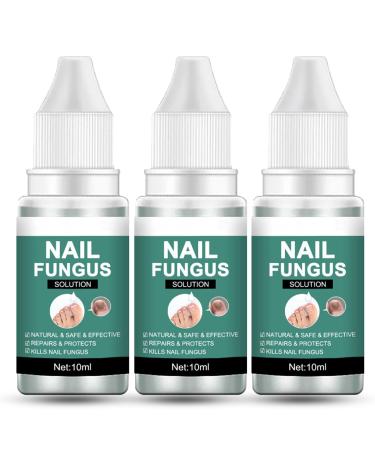 Fungal Nail Treatment for Toenail Extra Strong Nail Fungus Treatment for Toenail Ingrown Toenail Nail Care Oils Nail Repair for Fingernails Toenails Strengthen Renew Damaged Broken Nails (3Pcs)