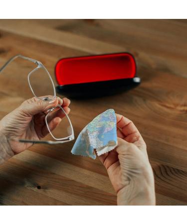 50pcs Glasses Cleaning Cloth - Lint-Free Lens Wipes for Glasses Mirrors & Screens - Premium Polishing Microfiber Cloths - Buy Online on GoSupps.com