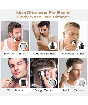 Premium 16-in-1 Beard Trimmer for Men - Cordless Waterproof Grooming Kit with Electric Razor & Luxury Gift Box - Buy Online on GoSupps.com