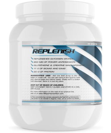 Nutrition Replenish Instant Recovery Post Workout Formula with 11g BCAAs 20g Whey Protein & 1000mg Creatine MagnaPower Orange Mango - 2lb Jar | International Shipping Available - Buy Online on GoSupps.com
