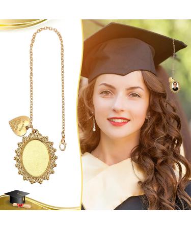 Class of 2023 Custom Graduation Cap Tassel and Memorial Photo Charm - Perfect College Gift - Wear Your Memories on Cap - 1 Piece - Buy Online on GoSupps.com