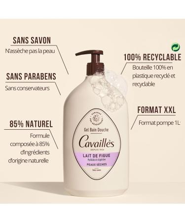 Rog Cavaill s Bath and Shower Lotion Dry Skin Fig Milk 1L - Buy Online on GoSupps.com