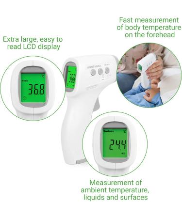 Buy Medisana TM A79 Contactless Infrared Thermometer - Digital Fever Thermometer for Adults Children & Babies - Fast & Accurate Delivery Worldwide - Buy Online on GoSupps.com