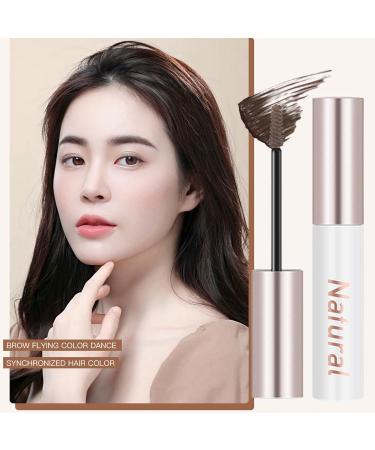 Eyebrow Gel Tint | Eyebrow Wax and Tinted Brow Gel Waterproof | Eyebrow Coloring Gel Eyebrow Wax Sweatproof Long-Lasting Salon Home Use Brow Gel Tint for Men and Women Dark Brown 1# dark brown - Buy Online on GoSupps.com