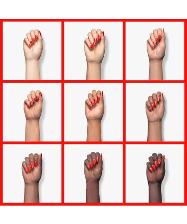 Imtiti Gel Nail Polish - 15ml Neon Red Soak Off Gel for DIY Nail Art | Perfect Gift for Women | International Shipping - Buy Online on GoSupps.com