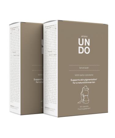 G lules autobronzantes - B ta-Carot ne Acide Hyaluronique Lycop ne Cuivre S l nium pour une peau Radieuse et Hydrat e - Undo Bronzan pour 60 jours par Sensilab