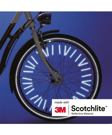 Salzmann 3M Spoke Reflectors for Bicycles - 36 Pieces | High Visibility with 3M Scotchlite - Buy Online on GoSupps.com