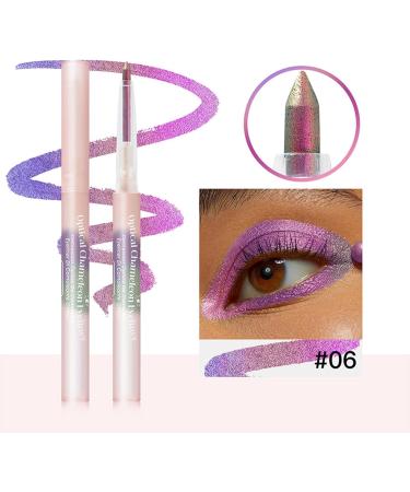 Pearlescent eyeshadow pen eyeshadow pencil | Long-lasting smudge-proof eyeshadow | Silkworm eyeshadow pencil 0.25g highlighter eyeshadow pencil highlighting stick - Buy Online on GoSupps.com