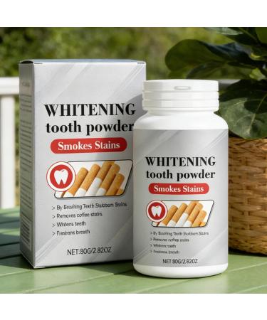  yupeuooe Whitening Tooth Powder | 80g Teeth Whitening Powder | Dental Repair Care | For Women Daily Use at Home and While Traveling Dentures and Travel - Buy Online on GoSupps.com