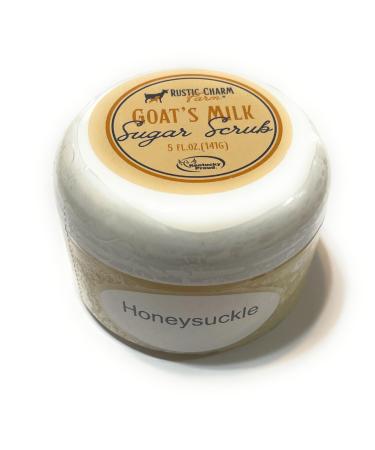 Rustic Charm Farm Goat Milk Sugar Scrub Honeysuckle