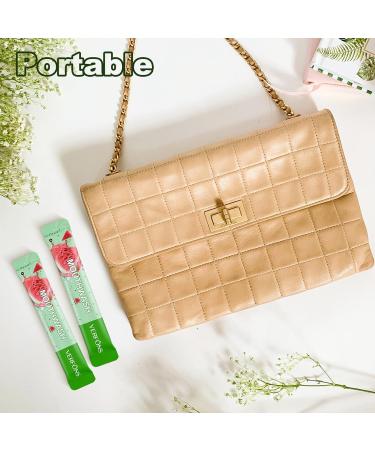 Mini Portable Mouthwash - 40 Individually Packaged Travel Size Refreshers in Watermelon Flavor | Perfect for Work & Travel - Buy Online on GoSupps.com