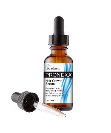Pronexa Topical Hair Loss Serum by Hairgenics Stops Hair Loss and Accelerates Hair Growth and Hair Regrowth in Balding and Thinning Areas. 1 FL OZ.