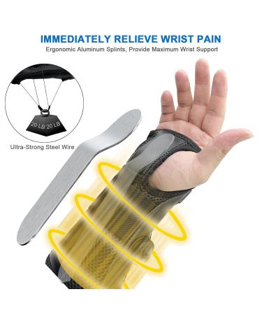 Wrist Brace for Carpal Tunnel | Adjustable Night Support for Men & Women | Relief for Arthritis Tendonitis & Wrist Pain - Fits Left & Right Hand - Buy Online on GoSupps.com