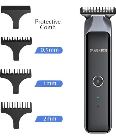 Barberboss Beard Trimmer Men Cordless Hair Clippers Men Men Haircut Clippers Hair Trimmer Men with 4 Guide Combs Mens Grooming Kits QR-2071 - Buy Online on GoSupps.com