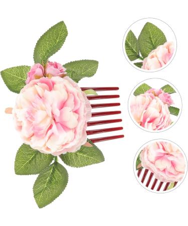ABOOFAN Bridal Hair Accessories Flower Hair Accessories Side Combs for Women Thick Hair Flowers for Hair Flower Hair Pin Hair Comb for Women Decorate Fabric European Fashion Bridesmaid - Buy Online on GoSupps.com