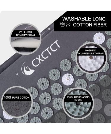 Buy Acupressmatte Gray - Premium Acupressure Mats for Pain Relief & Relaxation | Fast International Shipping - Buy Online on GoSupps.com