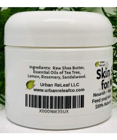 Urban ReLeaf Skin Silk for Men - Natural Moisturizer for Dry Skin & Irritated Hands | Vegan Gift for Dads & Men - Buy Online on GoSupps.com