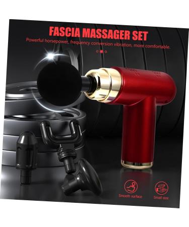 Mini Muscle Massage Device - Handheld Electrically Adjustable Fascia Massager for Deep Tissue Relief | International Shipping Available - Buy Online on GoSupps.com