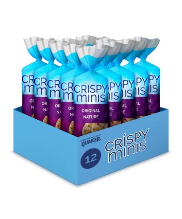 CRISPY MINIS Gluten-Free Original Large Rice Cakes 127 g (Pack of 12) Original 10.58 g (Pack of 12)