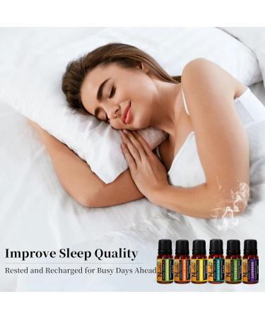 Top 6 Organic Essential Oils Set with Bracelet - Lavender Eucalyptus Rosemary Frankincense Sweet Orange Lemongrass - Perfect for Diffuser DIY Skin & Hair Care - Buy Online on GoSupps.com