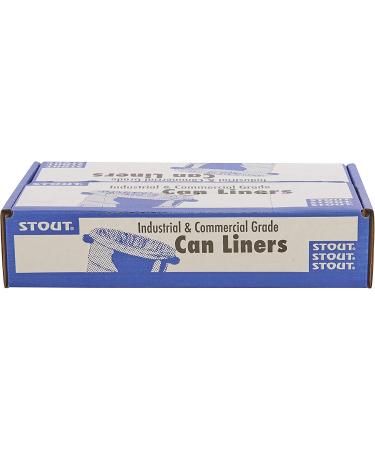 Stout Recycled Content Trash Bags 7-10 Gallon 24x24 1Mil - Eco-Friendly Waste Disposal Solution - Buy Online on GoSupps.com