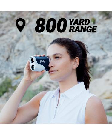 Blue Tees Golf Series 2 Pro Laser Rangefinder - 800 Yards Range, Slope Measurement, Flag Lock, Pulse Vibration, 6X Magnification - Buy Online on GoSupps.com