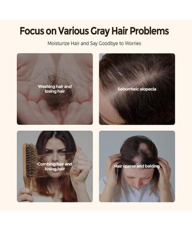 QPASRLAL New Upgraded Version - Black Sesame Hair Fortifying Serum Natural Organic Black Sesame Serum Natural Organic Hair Fortifying Oil - Buy Online on GoSupps.com