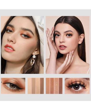 Eyeshadow Palette | Eye Shadow for Blue Eye Smoky Eyeshadow Palette Matte High Pigmented Smokey Eye Shadow 28 Colors Long Lasting Shimmer Powder Makeup Palette Rowces - Buy Online on GoSupps.com