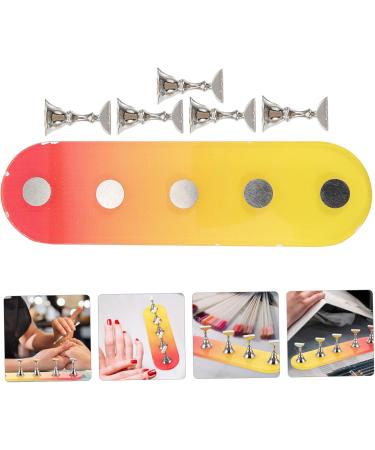 POPETPOP 4 Sets Nail Practice Holder Nail Painting Stand Nail Art Artificial Topiary Trees Decorative Nail Display Nail Decor Creative Nail Stands Beauty Plastic Suite Oval - Buy Online on GoSupps.com