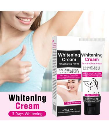 Skin Lightening Cream 2024 New Lightening Cream For Skin Spots On Face Armpits Neck Brightening Cream for Knees Elbows Whitening and Moisturizing Underarm Brightening Cream Body Lotion - Buy Online on GoSupps.com