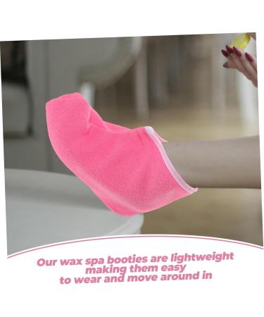 1paire Couvre Cire De Parafine Pour Spa Isolants Confortables Pour Soin Maison Ou Salon De P dicure Doux Et L ger - Buy Online on GoSupps.com