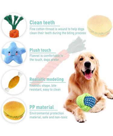 Amzeeniu 14 Pcs Dog Toys Set - Durable Rope Balls & Chew Toys for Small Medium & Large Dogs - Interactive Training & Teething Play - Buy Online on GoSupps.com