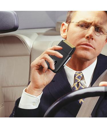 Electric Razor for Men Foil Shaver with 3 Adjustable Speeds Electric Shavers for Men Rechargeable Waterproof Close Shave Trimmer with LED Display for Face/Beard/Head Shavers Gifts for Men (A)