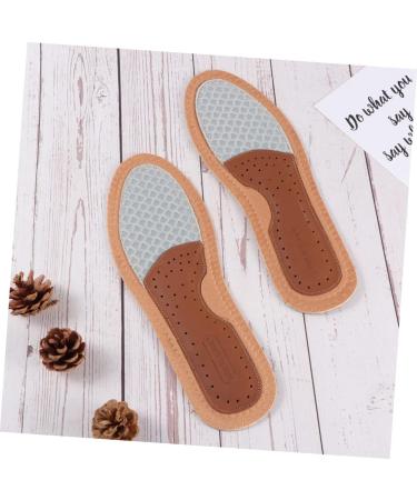 Buy NOLITOY 3 Pairs Sports Shoes Insoles - Breathable Leather & Orthotic Shoe Cushions for Sweat Absorption & Comfort - Ideal for All-Day Wear - Buy Online on GoSupps.com