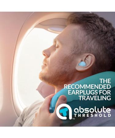 Silicone Earplugs for Sleeping, Travel & Working - Waterproof, Moldable, Noise Reduction - 2 Pairs with Travel Cases - White (4 Count) - Buy Online on GoSupps.com