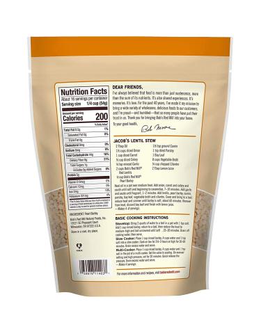 Bob's Red Mill Pearl Barley - 30 oz: Premium Quality Whole Grain - Buy Online on GoSupps.com