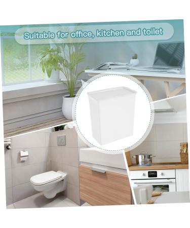 SOESFOUFU Organization Bucket Box Sheet Laundry Storage Box Laundry Beads Desktop Trash Can Laundry Holder Washing Powders Bucket 14.6X14X8CM White - Buy Online on GoSupps.com