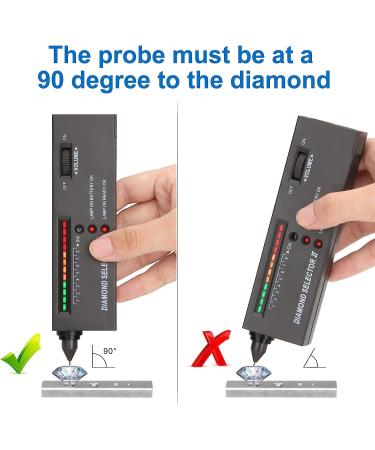 Diamond Tester Pen - High Accuracy Professional Gem Detector - Buy Online on GoSupps.com