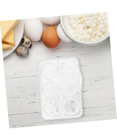Hohopeti Silicone Mold Biscuit Mold Cooking Supplies Mold for Cooking Lovely Mold Crystal Epoxy 9x6.2cm As Shown - Buy Online on GoSupps.com