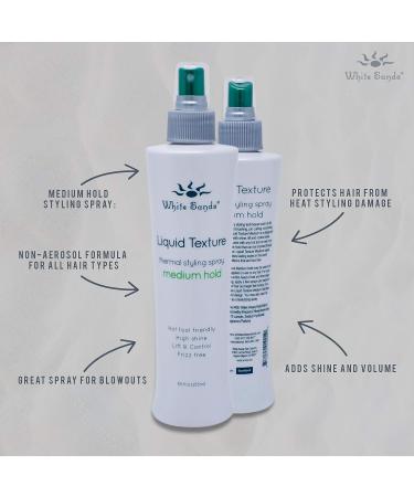 White Sands Liquid Texture Medium Hold Hairspray 8.5 Fl Oz - Long-lasting Styling Spray - Buy Online on GoSupps.com